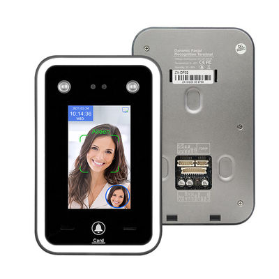 品質  AI Visible Light Cloud Biometric Face Recognition System Access Control Time Clock 工場