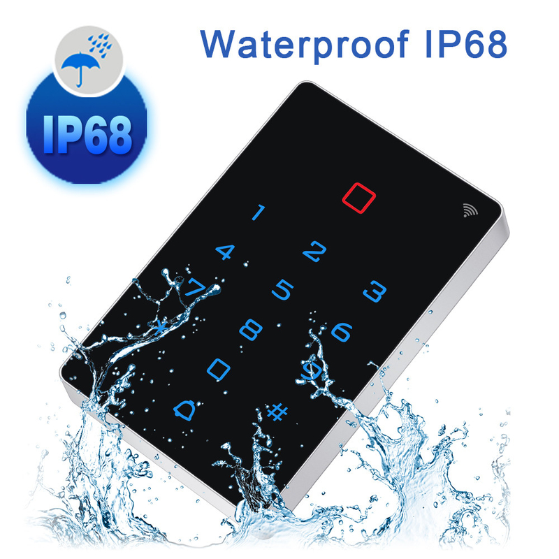 IP65はRFIDカード アクセス管理のカード読取り装置のTuya APP BLT WIFIの無線アクセスを防水する