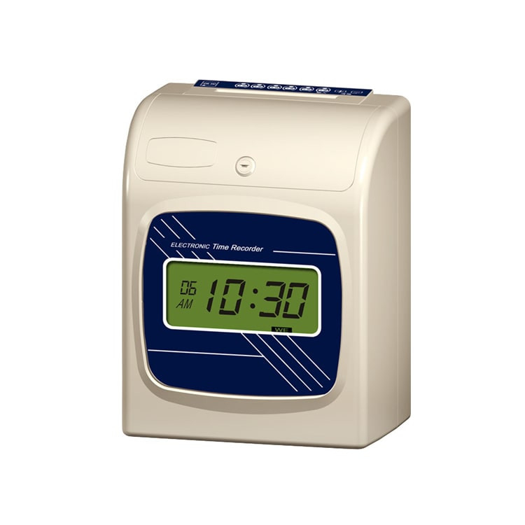 TIMMYの工場価格のパンチ カードのタイム レコーダーのデジタル時間レコーダーの電子日付時刻の切手自動販売機