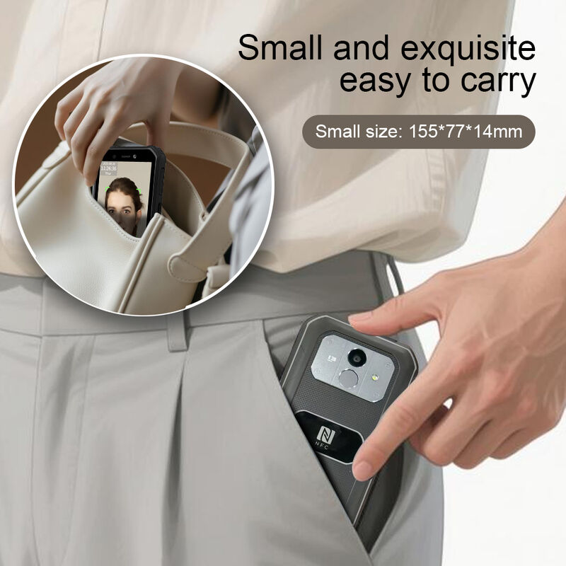 ポータブルタイムアテンデンスシステム アンドロイド バイオメトリック顔認識端末