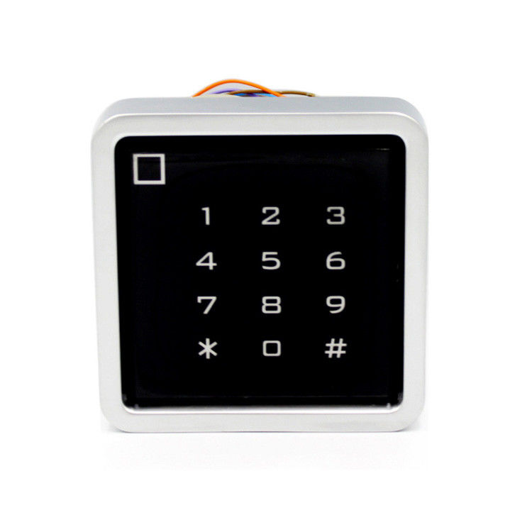 独立Mifare Rfidの指紋のアクセス管理の金属の箱の接触キーボード
