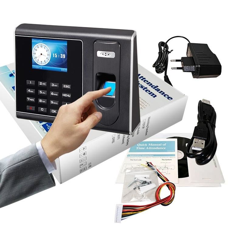 オフィス装置USBラインRS485の指紋の出席機械