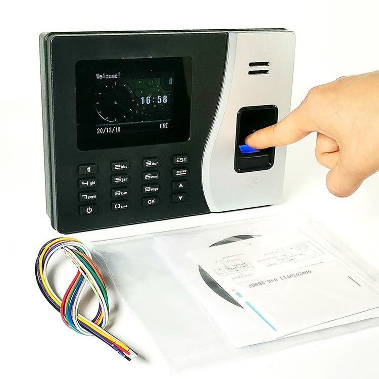 18言語2.8inch RFIDカード指紋の出席機械