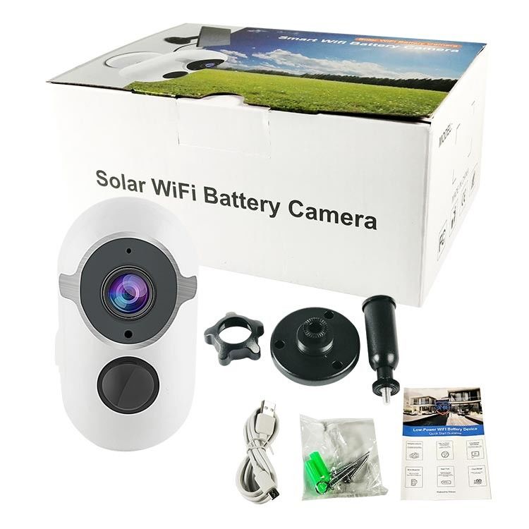 太陽電池パネル1080p小型Wifiのカメラの家の使用無線電信によって隠されるCCTV
