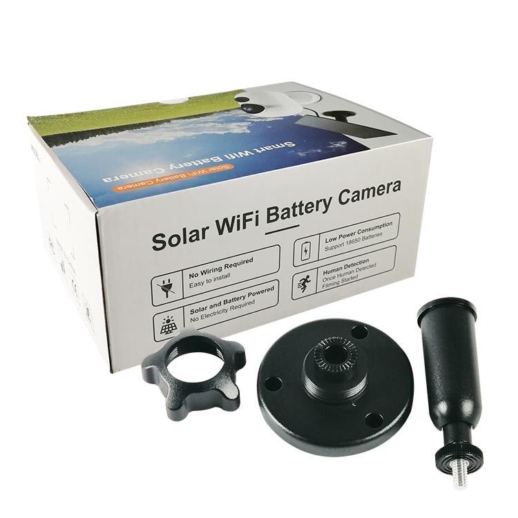 屋外の太陽エネルギーの対面可聴周波ビデオ録画のカメラ1080P無線Wifi小型CCTVのカメラ