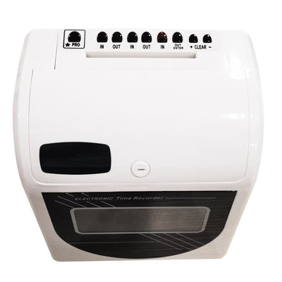 従業員の出席のデジタル時間レコーダーのデスクトップの自動時間パンチ カード機械