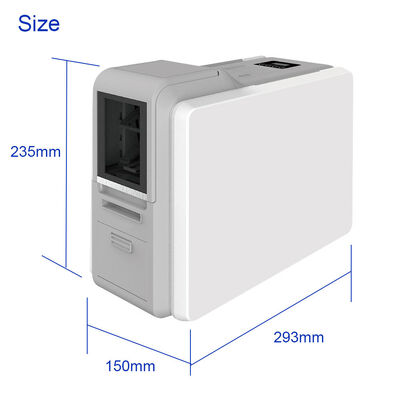 PVC IDカード印刷用、サーマル昇華型、300DPI解像度の両面印刷カードプリンター