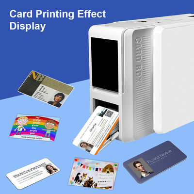 PVC IDカード印刷用、サーマル昇華型、300DPI解像度の両面印刷カードプリンター