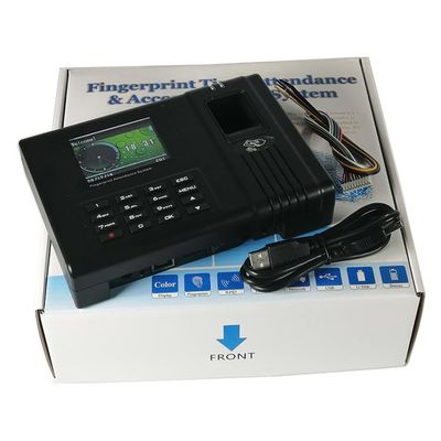 ネットワークの穿孔器2.8インチの指紋の時間出席レコーダー