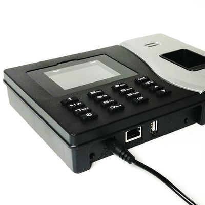 カード パスワード9V LCD指紋の時間出席システム