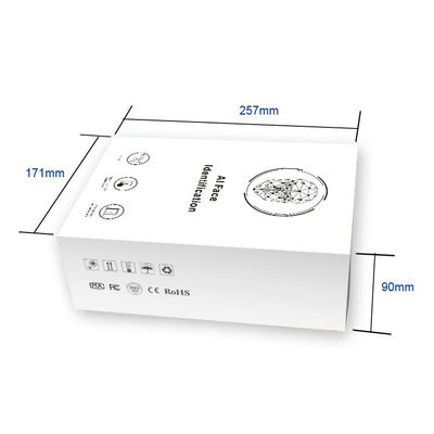 屋外の可視ライトの生きている顔認識の出席機械アクセス管理の読者