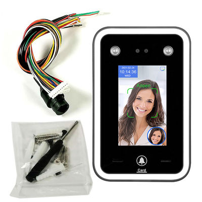 4.3インチの可視ライトの表面回転木戸のための生物測定の出席機械