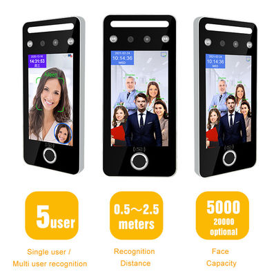 多人の無線電信の生物測定の表面出席機械アクセス管理 システム