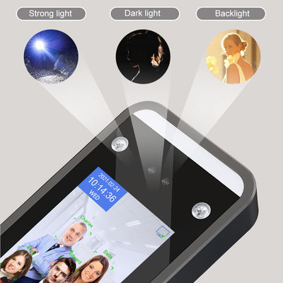 従業員管理のための可視ライトWDR AIの顔認識の出席機械