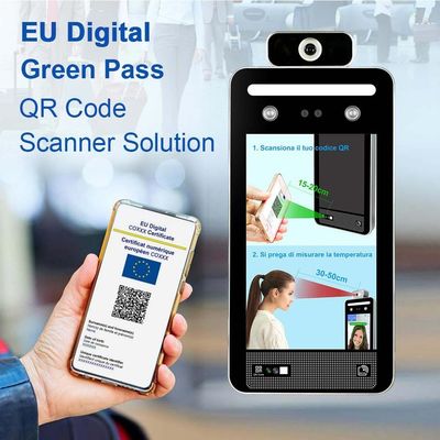 DC12V AIの顔認識のアクセス管理EUの緑のパス デジタル
