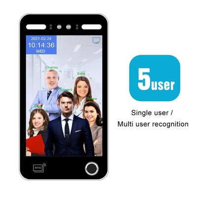 出席のための生物測定の指紋AIの顔の認識のアクセス管理 システム