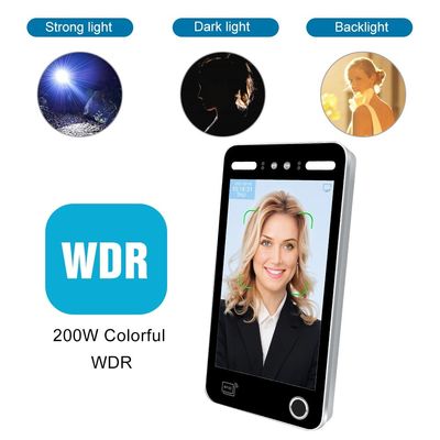 出席のための生物測定の指紋AIの顔の認識のアクセス管理 システム