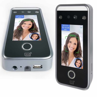 高い立場の生物測定の時間出席機械ICカード指紋RS485