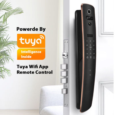 3D表面デジタルTuyaスマートなロックRFIDの指紋のアクセス管理のアルミ合金